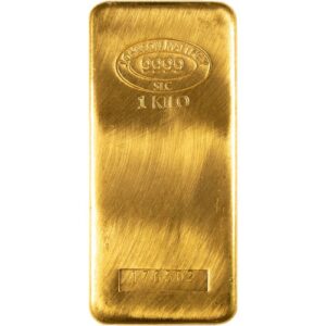 1 Kilo Johnson Matthey Gold Bar (SLC)