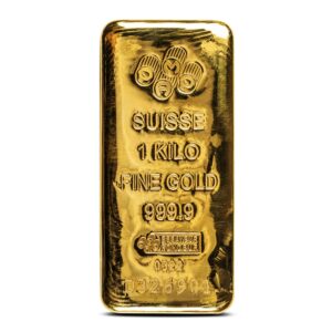 1 Kilo PAMP Suisse Cast Gold Bar (New)