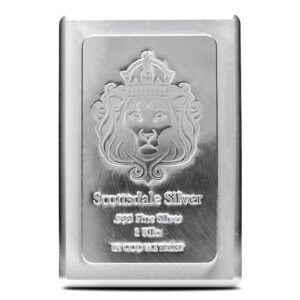 1 Kilo Scottsdale Stacker Silver Bar (New)
