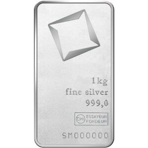 Buy 1 Kilo Valcambi Silver Bar – Matte (New w/ Assay)
