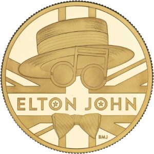 2020 1 kg Music Legends Elton John Gold Proof Coin (Box/Coa)
