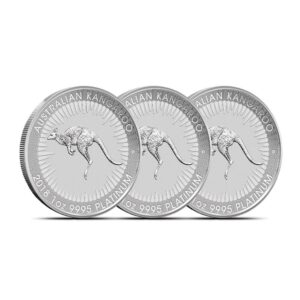 1 oz Australian Platinum Kangaroo Coin (Random Year)