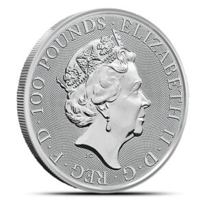 1 oz British Platinum Britannia Coin (Random Year)