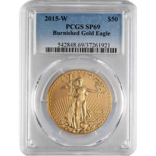 1 oz Burnished American Gold Eagle