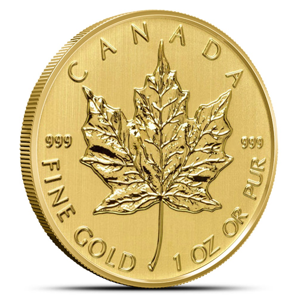 1 oz Canadian Gold Maple Leaf Coin