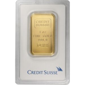 Buy 1 oz Credit Suisse Gold Bars (New w/ Assay)