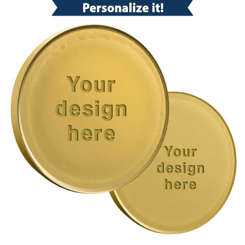 1 oz Design Your Own Engravable Gold
