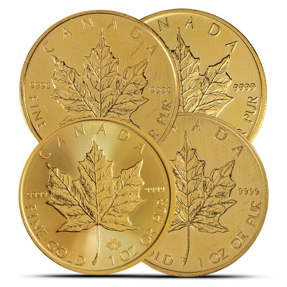 Buy 1 oz Gold Maple Leaf Coins