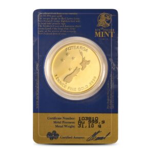 Buy 1 oz New Zealand Gold Kiwi Round (Random Year, BU w/ Assay)