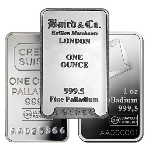 1 oz Palladium Bar For Sale