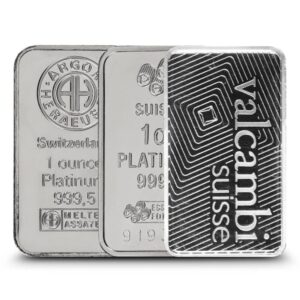 Buy 1 oz Platinum Bars Online (Varied Condition, Any Mint)