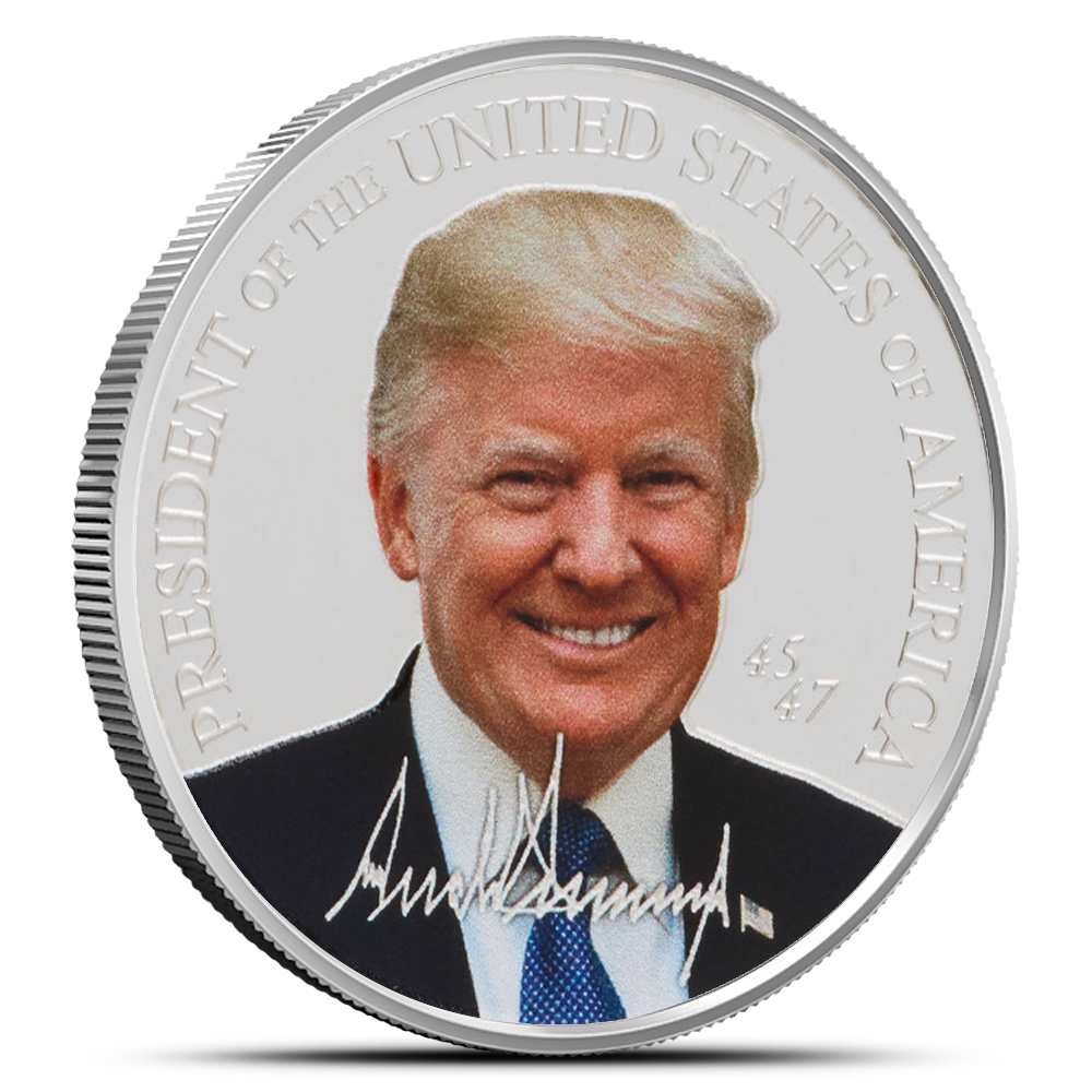 1 oz President Trump Signature Portr