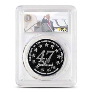 1 oz President Trump Victory Silver Medallion PCGS GEM Proof