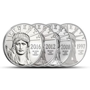 Buy 1 oz Proof American Platinum Eagle Coin (Box & CoA, Random Year)