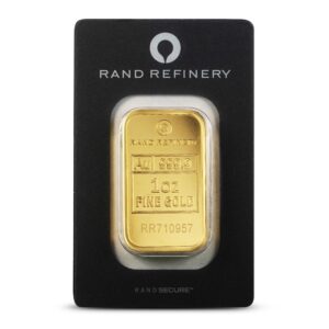 Buy 1 oz Rand Refinery Gold Bar (New w/ Black Assay)