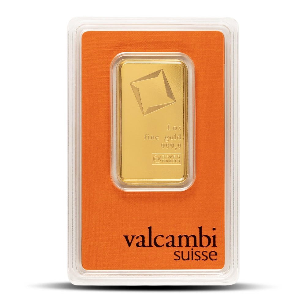 Buy 1 oz Valcambi Gold Bar