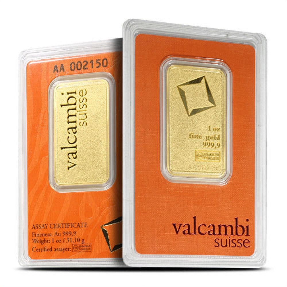 Buy 1 oz Valcambi Matte Gold Bar