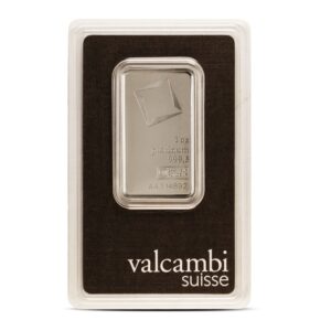 Buy 1 oz Valcambi Platinum Bar (New w/ Assay)