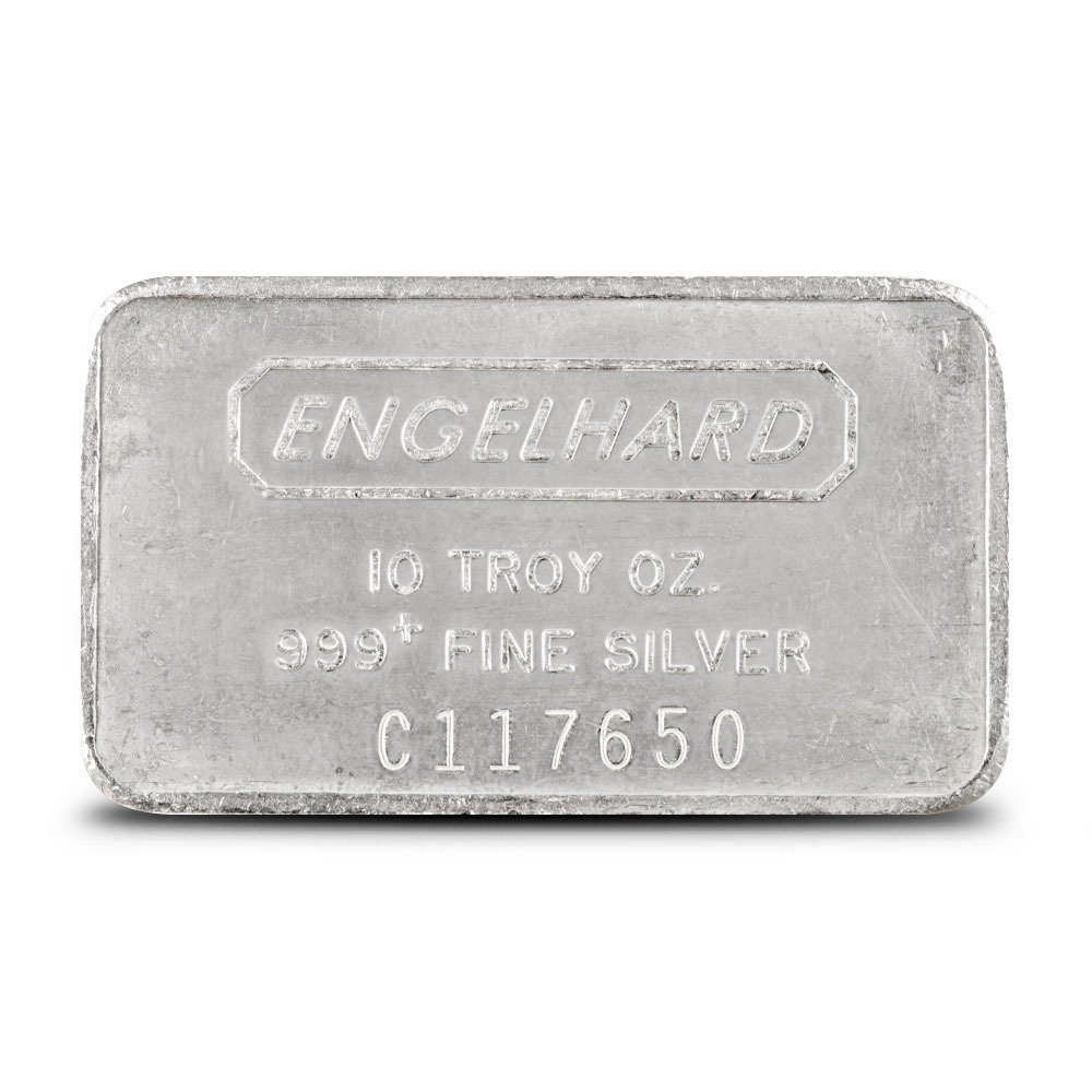 Buy 10 oz Engelhard Silver Bars