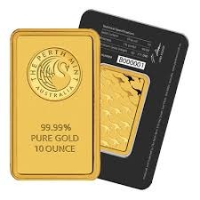 Buy 10 oz Perth Mint Gold Bar (New w/ Assay)