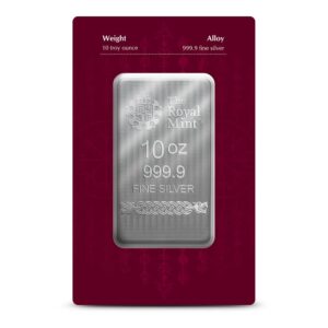 10 oz The Royal Mint Norse Gods Loki Silver Bar (New)