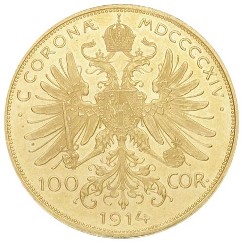 Buy 100 Corona Austrian Gold Coi