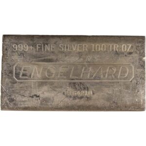 100 oz Engelhard Silver Bars (Secondary Market)