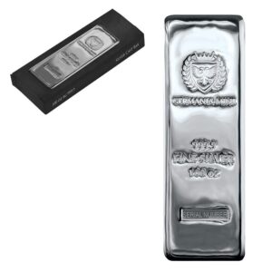 Buy 100 oz Germania Mint Cast Silver Bar (New)
