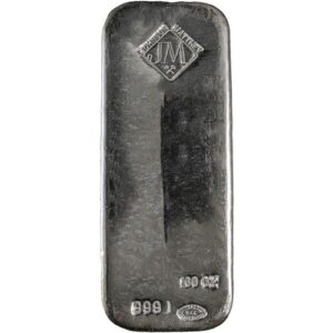 Buy 100 oz Johnson Matthey Silver Bar (Secondary Market)