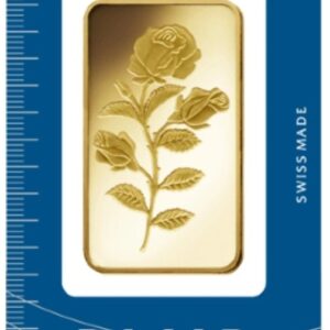 Buy 100g Gold Bar PAMP Rosa Minted