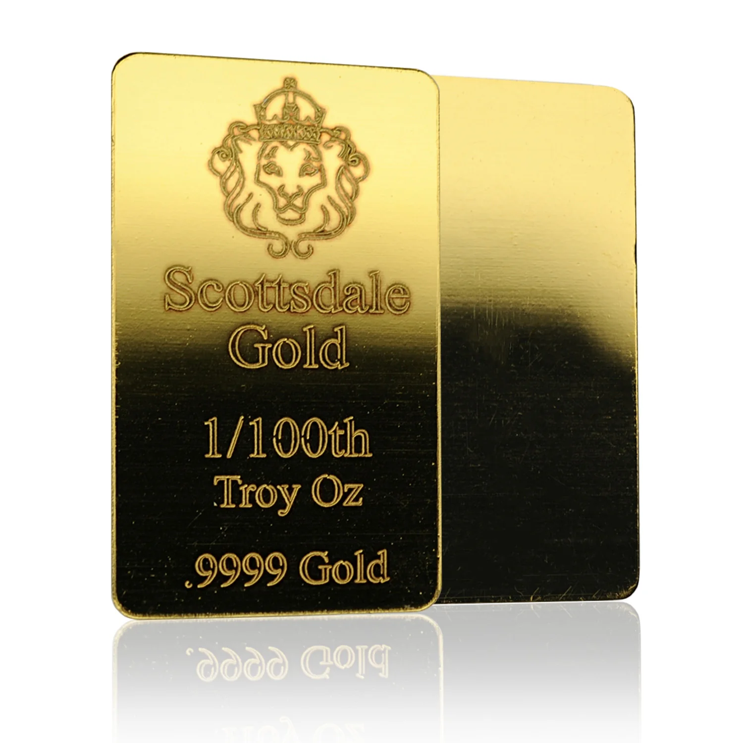 1/100 oz Scottsdale Gold Bar For Sal