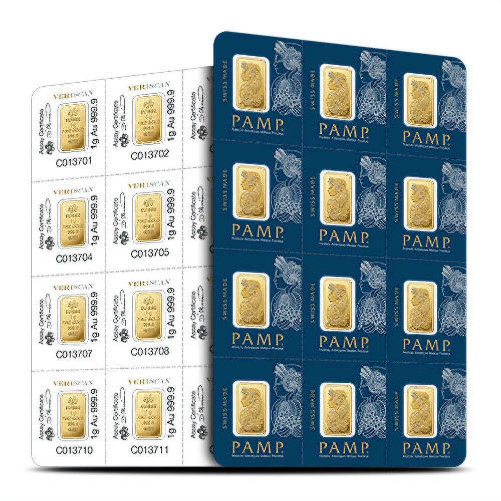12 Gram PAMP Suisse Divisible Gold