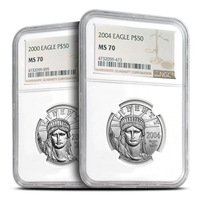 1/2 oz American Platinum Eagle Co