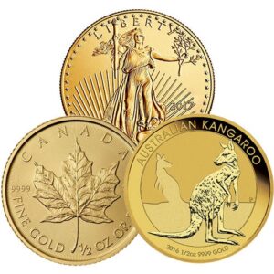 Buy 1/2 oz Gold Coins Online (Random Year, Varied Condition, Any Mint)