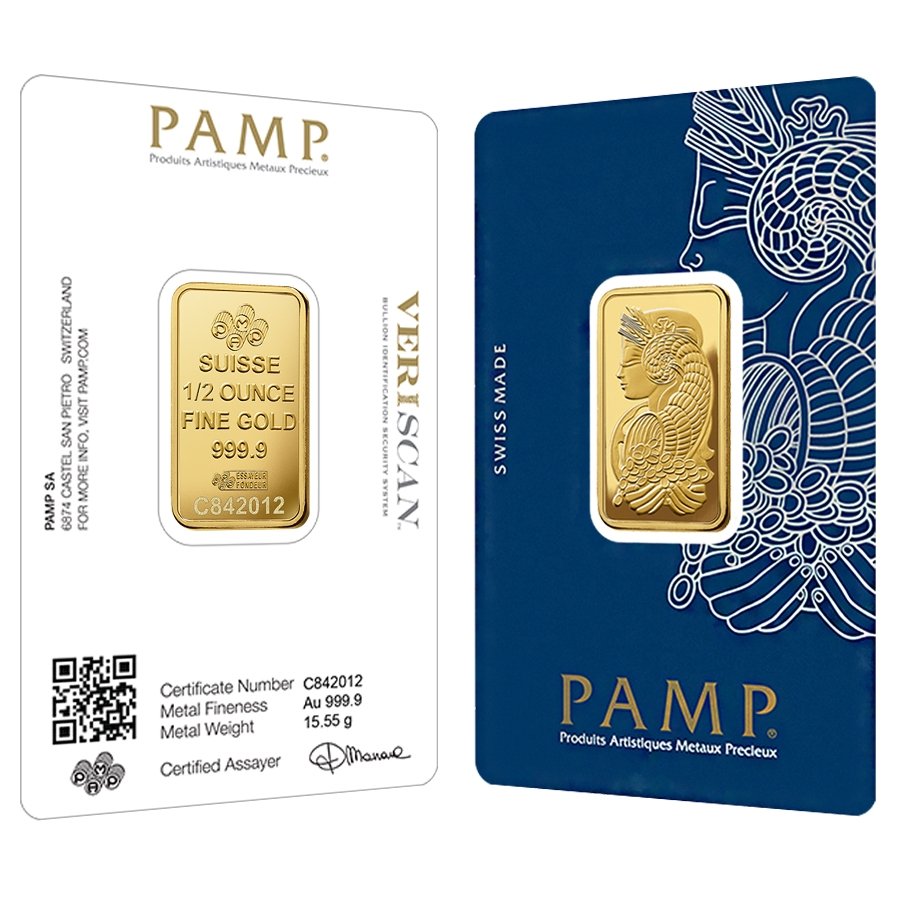 1/2 oz PAMP Suisse Fortuna Verisca