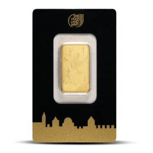 1/2 oz The Holy Land Mint Gold Bar (New w/ Assay)