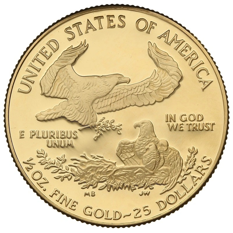 Buy 1/2 oz American Eagle Gold Coin