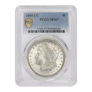 Buy 1885-CC Morgan Silver Dollar Coin PCGS MS67