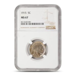 Buy 1915 Buffalo Nickel NGC MS67