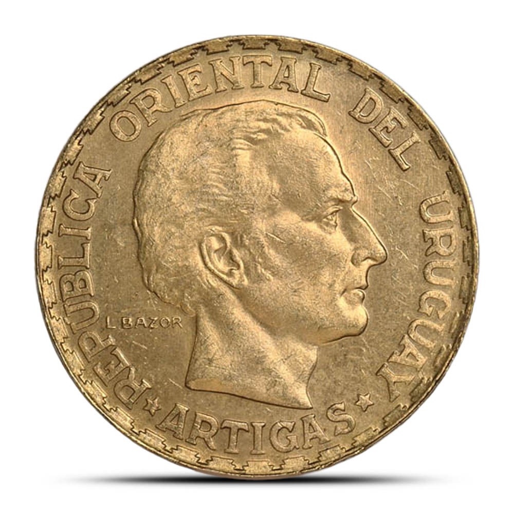 Buy 1930 5 Peso Uruguay Gold Coin