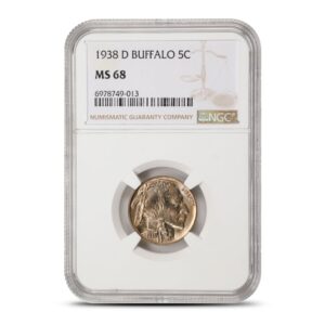 1938-D Buffalo Nickel NGC MS68