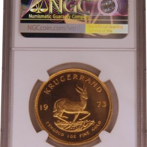 1973 Proof Krugerrand 1 oz Gold Coin NGC PF66