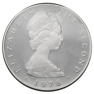 1978 Isle Of Man One Pound Proof Platinum Coin Triskellion on Island Boxed