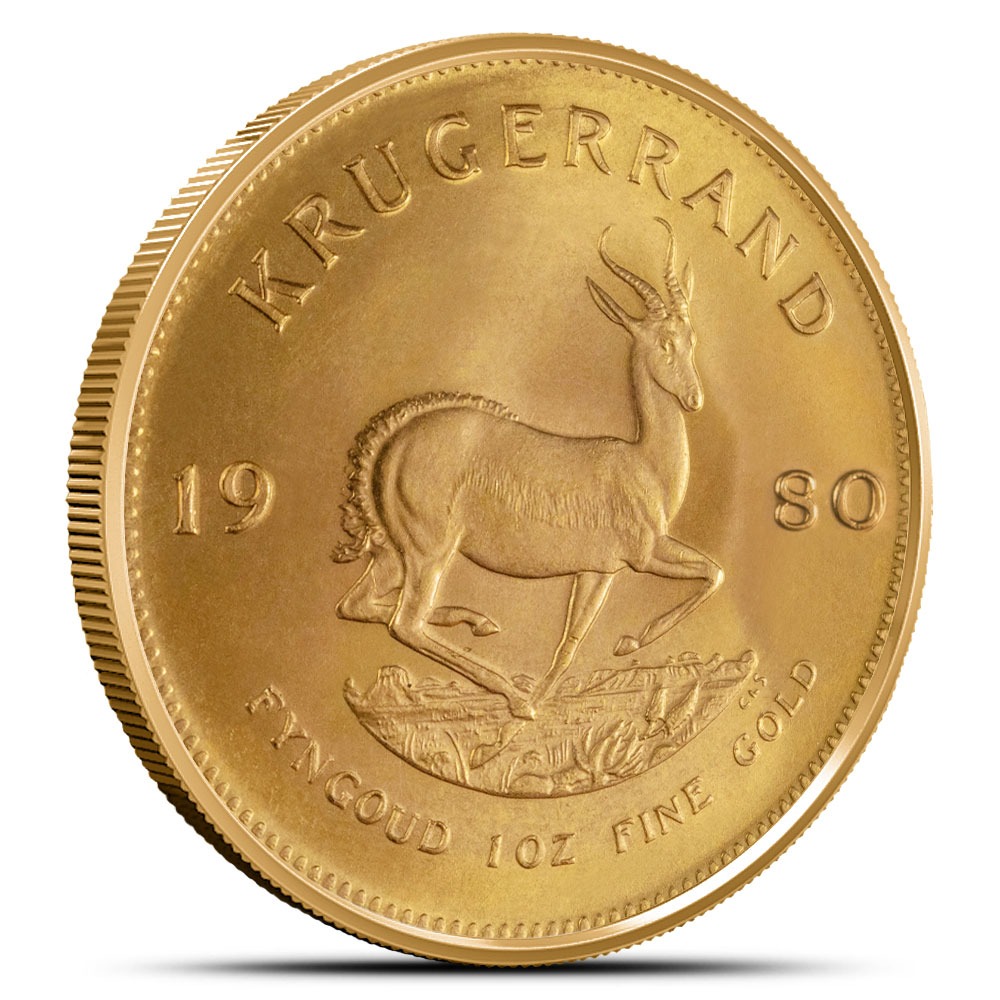 1980 1 oz South African Gold Krugerr