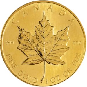 1981 1 oz Canadian Gold Maple Leaf Coin