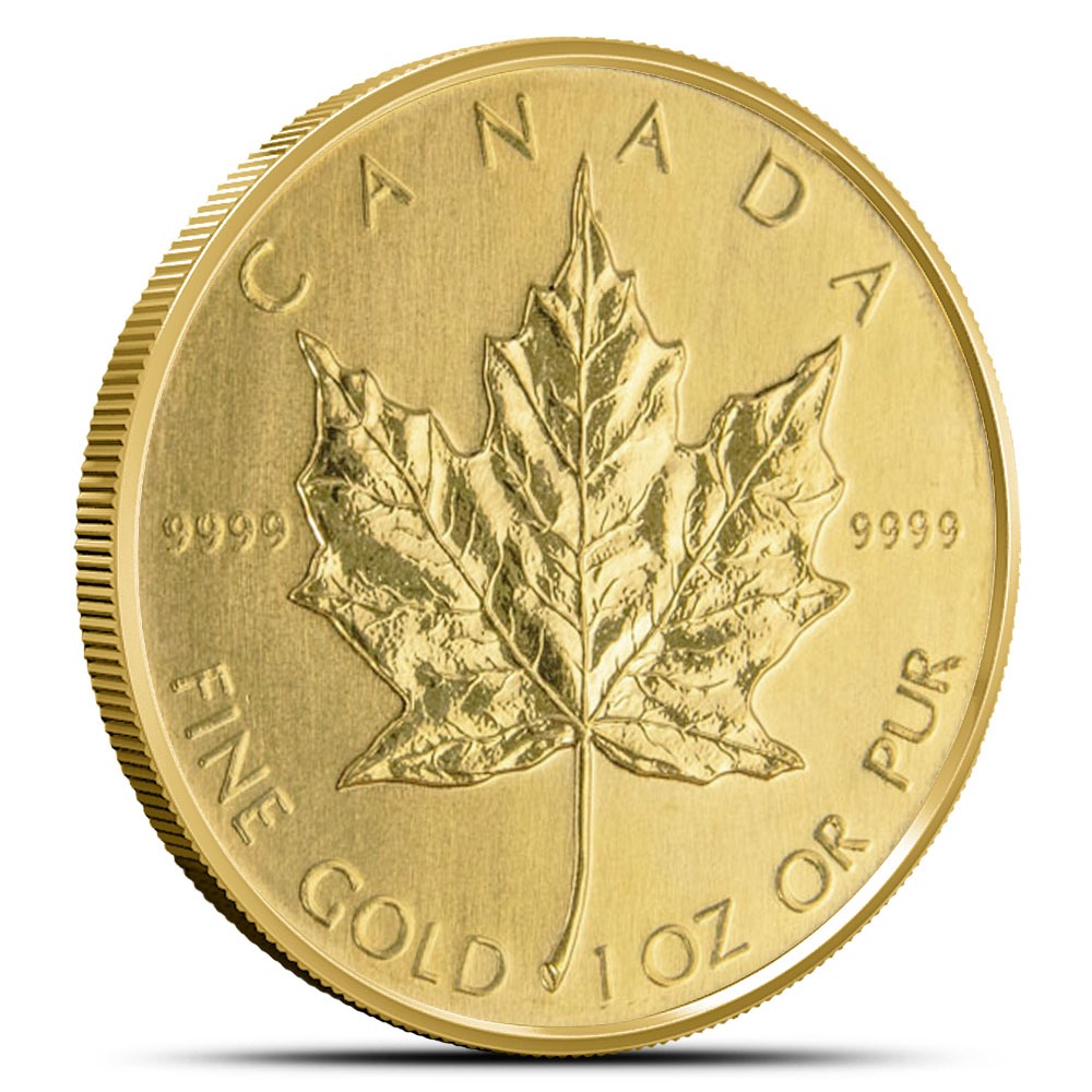 1985 1 oz Canadian Gold Maple Leaf C