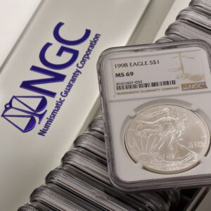 1986-2025 American Silver Eagle 41-Coin Set NGC MS69