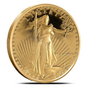 1986-W 1 oz Proof American Gold Eagle Coin (Box + CoA)