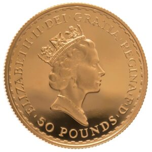 1987 1/2 oz Proof Gold Britannia Coin
