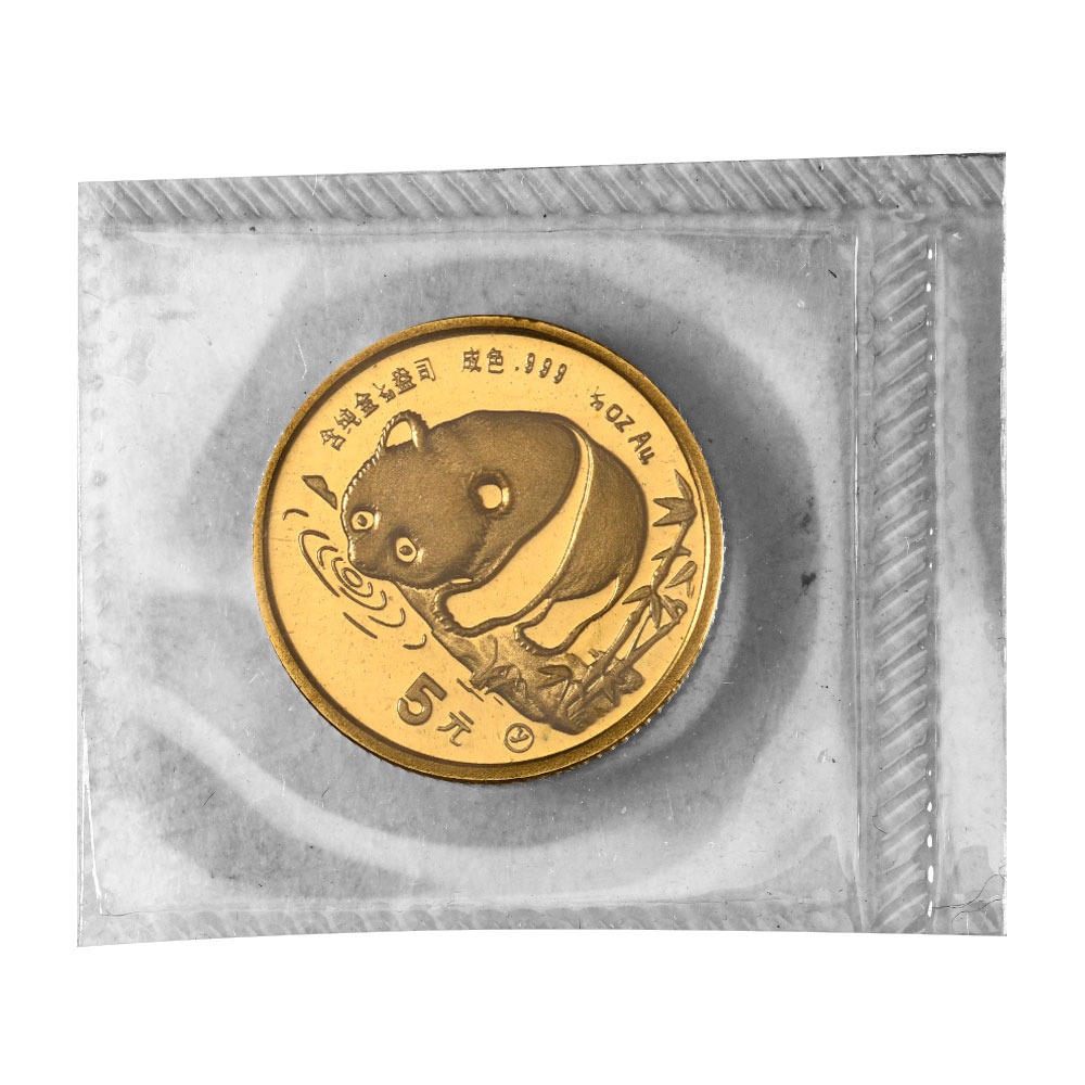 1987-Y 1/20 oz Chinese Gold Panda Co